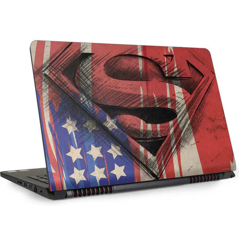 DC Comics Superman Crest Dell Inspiron Skin